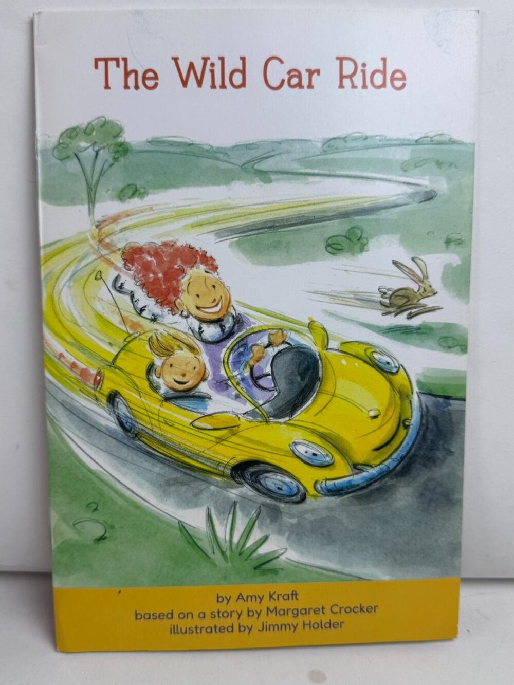 Hooked on Phonics Learn to Read Steps 15 & 16 The Wild Car Ride Amy Kraft Book